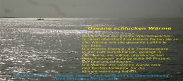 Ozeane schlucken Wärme - seatraining.net